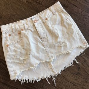 One Teaspoon Junkyard Skirt